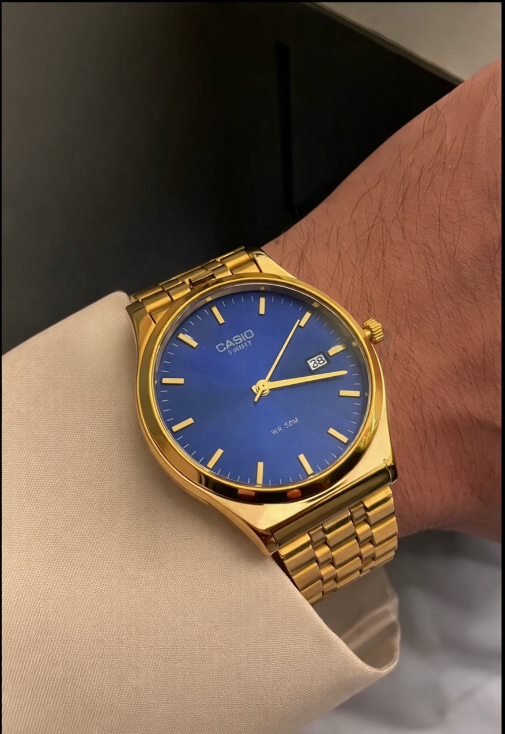 Casio Gold Quartz Watch